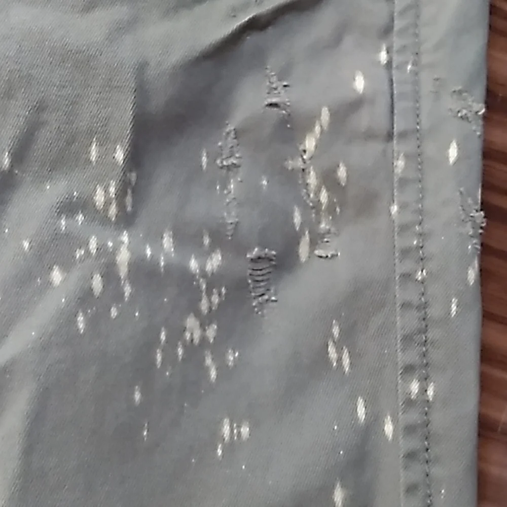 Old Navy Destructed 12 green destressed new with tags